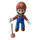 Mario Action Figure w/ Plunger JAKKS Pacific Super Mario Bros. Movie Nintendo 5"