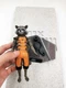 Rocket Stand Figure Hot Toys 1/6 Scale HT MMS254 Guardians Of The Galaxy Rocket