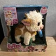 Just Play furReal Maggie The Feed & Follow Cow 11 Inch Interactive Highland Mini