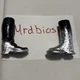 Hot Toys Terminator 2  1/6 Scale T-1000 MMS774 Loose Metallic Form Boot Set