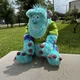 9" DISNEY STORE MONSTERS INC UNIVERSITY OK SULLEY SULLY STUFFED ANIMAL PLUSH TOY