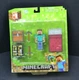 Minecraft Steve Action Figure Overworld Survival Pack Series #1 Open Package