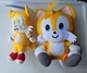 SEGA SONIC Plush LOT Phunny + Tails Toy Factory Kidrobot with TAGS 