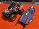 1987 M.A.S.K. MASK Venom Iguana ATV Motorcycle & Venom Piranha Sidecar Kenner