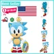 Sonic The Hedgehog 7-Inch  Plush Figure - Collectible Soft Toy