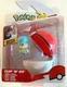 NEW Jazwares PKW3630 Pokemon Clip 'N' Go QUAXLY + POKE BALL Battle Figure Toy