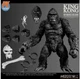 KING KONG OF SKULL ISLAND 7" Figure Mezco Toyz 2018 Black & White Version SEALED
