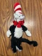 The Cat in the Hat Manhattan Toys Dr Seuss Plush & Bean Fuzzy Stuffed 14" 2002