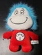 Universal Studios Dr. Seuss Thing 1/Thing 2 Plush Double-sided Doll Toy