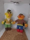 Vintage 1984 Playskool  Sesame Street Bert And Ernie Plush Set  72901 72900 U101