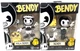 (2) Jakks Pacific BENDY & HULA BENDY Figure New In Box Bendy And The Ink Machine
