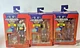 Nacelle Biker Mice From Mars Set - Throttle, Vinnie, & Modo Action Figures New