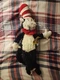 Dr. Seuss Cat in the Hat Black White Red Stuffed Plush Manhattan Toy 3yrs+ NEW