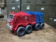Transformers ROTB Smash Changers Optimus Prime 9" Hasbro F4642 2022 Incomplete