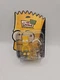 The Simpsons Mania Series 3" Qee Bart Simpson Key Chain Figure Slingshot Bart
