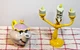 Disney Beauty & The Beast Bendable 4" Figure Lumiere Bendy & Mrs. Potts