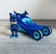 PJ Masks Catboy & Cat-Car Action Figure and Vehicle Set, Blue, By Just Play