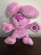 Nickelodeon Blue&rsquo;s Clues & You Peek-A-Boo Plush Magenta 10" Squeeze Tummy Barks