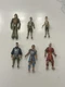 Vintage Disney Atlantis The Lost Empire 6 Mini Figures &bull; Milo etc Rare