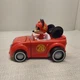 Disney Mickey Roadster Racers Transforming Hot Rod Mattel DTT89 Red Toy Car