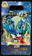 2024 Disney Fantasia 2000 25th Anniversary Sorcerer Mickey Hinge LE Pin