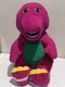 Vintage 90s Barney Stuffed Animal Playskool Talking Plush Dinosaur Tested WORKS