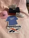 Zuru Mini Brands White W/gray Reebok Sneakers & Pink Hat- Stickers - Smoke Free