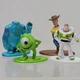 Nano Metalfigs Disney Pixar 4 Pc Figure set Die-Cast Toy Story & Monsters Inc
