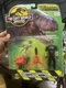 1996 Jurassic Park Ian Malcolm KENNER Action Figure MOC 12&rdquo; + T-Rex Dinosaur Mip