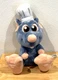 Disney Parks Chef Remy Ratatouille Big Feet 10" Plush Toy - Blue Dye One Foot