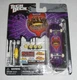 Tech Deck World Industries Fingerboard Skateboard Purple 2010 Stickers & Wheels