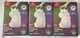 Lot Of 3 - New Rylie The Unicorn Color Changing Lamp Globe TikTok Night Light