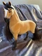 Spirit Horse Velvet Figure - 2002 - Dreamworks Velvet Horse Figurine With HAIR