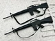 Assault Rifles Figure 1/6 MMS466 Accessories HT Hot Toys The Matrix Neo Weapon