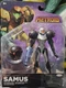 4" PHAZON SUIT SAMUS + MORPH BALL Metroid Jakks Pacific Nintendo Mint