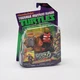 TEENAGE MUTANT NINJA TURTLES Ooze Chuckin Mikey (2012 Playmates) -- On Card