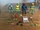 NECA TMNT Teenage Mutant Ninja Turtles Stump Wrestling Figure 4 Pack Complete