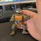 Playmates Toys 1990 Teenage Mutant Ninja Turtles Donatello Action Figure No Shel