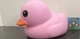 Sunny Days Pink Duck Gel Squish Squeeze Toy, 3 in Stress Reliever