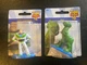 Disney Toy Story 4-(2)Mini Figures Toys Buzz and Dino...new