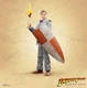 Inj As Lincoln by Hasbro, Indiana Jones. Open Box. Shield / Flame BAG SEALED