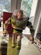 Disney 12" Buzz Lightyear Action Figure Toy Story Bonnie Edition USED/NICE