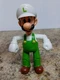 Super Mario ~ Fire Luigi  ~ 4 inch Figure ~ Jakks Pacific
