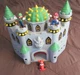 Nintendo Super Mario Bros Deluxe Playset BOWSER'S CASTLE & 3 Figures Luigi Mario