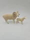 Schleich 2021 Ram & Lamb Sheep Figure Lot 2 Farm Animal Toy Set Retired
