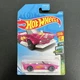 Hot Wheels #86/250 Speed Blur 3/10 TRACK MANGA Pink w/Gray Wheels Gray Lace Car