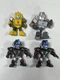 4 Jada Toys Transformers Metalfigs 2.5 inch OPTIMUS PRIME Die-cast Bumble Bee