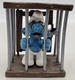 Schleich Peyo Smurf Vintage 80s Figurine RARE 4.0212 Jail Smurf 
