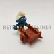 SMURFS Smurf Smurf Smurf Smurf Schleich - 40206 Gardener Gardener Cart