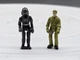 2-  1996 Star Wars Micro Machines Rebel Tie Fighter  mechanic Galoob  Figure 